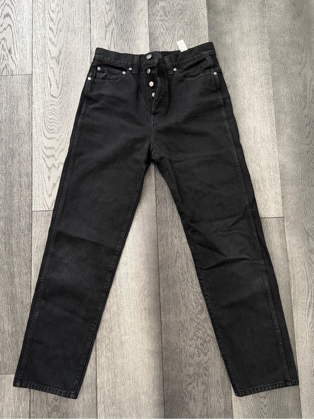 KHAITE Corben Black Jeans